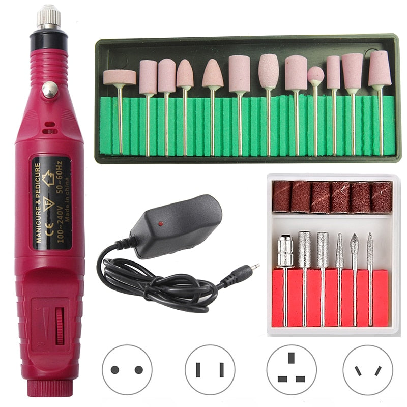 Pedicure Drill Set